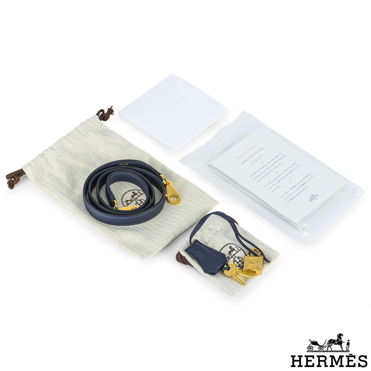 Hermès Kelly 25cm Retourne Veau Togo 2Z Bleu Nuit Gold Hardware